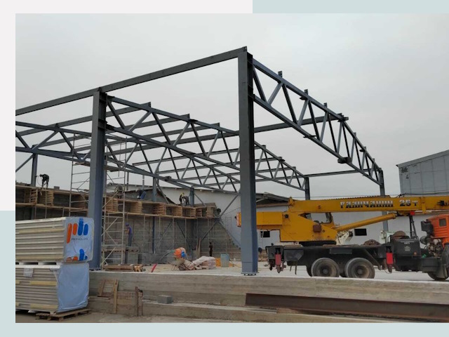 Строительство цехов в Урюпинске