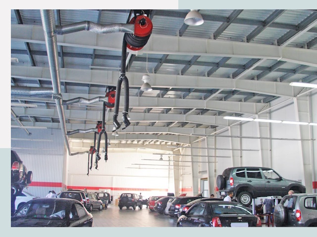 Строительство автосалонов из металлоконструкций от 618 руб.