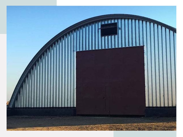 Бескаркасные ангары в Урюпинске