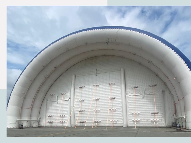 Пневмокаркасные ангары от СтальСтрой-Рюп по цене от 618 руб.