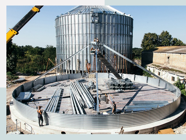 Силосы для зерна в Урюпинск от 618 руб. - Надёжное хранение