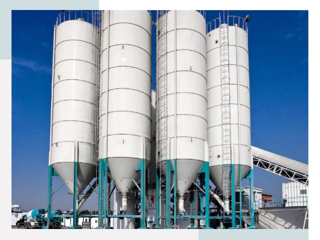 Строительство цементных силосов в Урюпинске