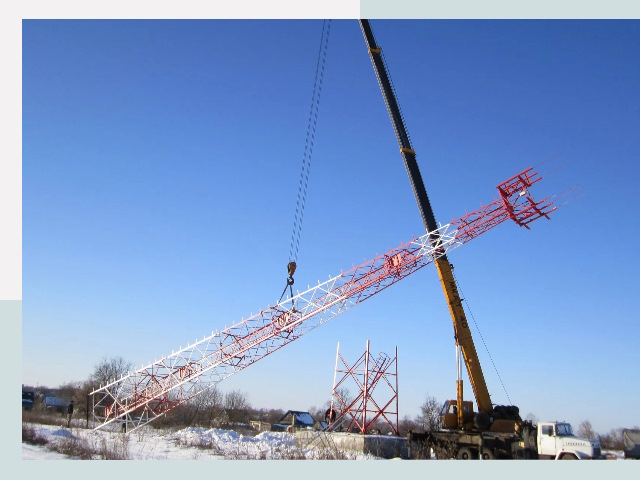 Строительство башен связи в Урюпинске от 618 руб.