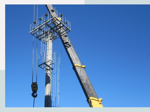 Монтаж осветительных мачт в Урюпинск от 618 руб.