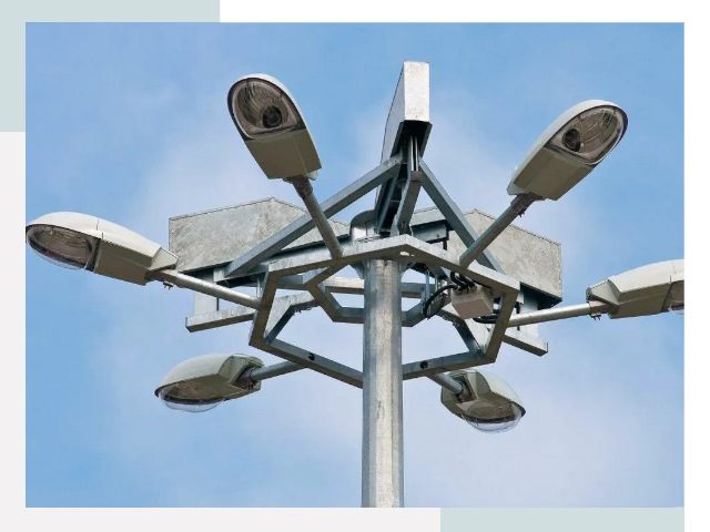 Монтаж осветительных мачт в Урюпинске