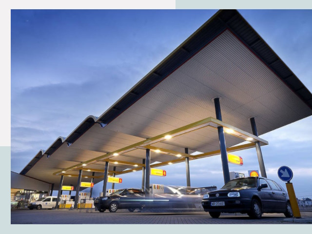 Навесы для АЗС в Урюпинск от 618 руб. - Защита и комфорт
