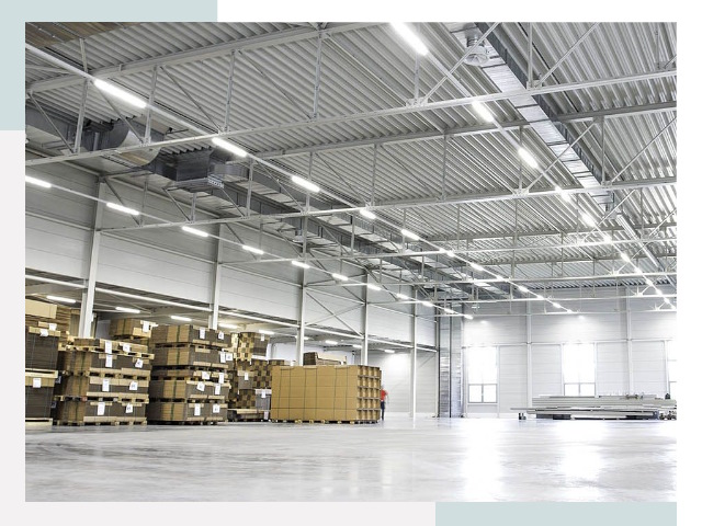 Освещение ангаров в Урюпинске